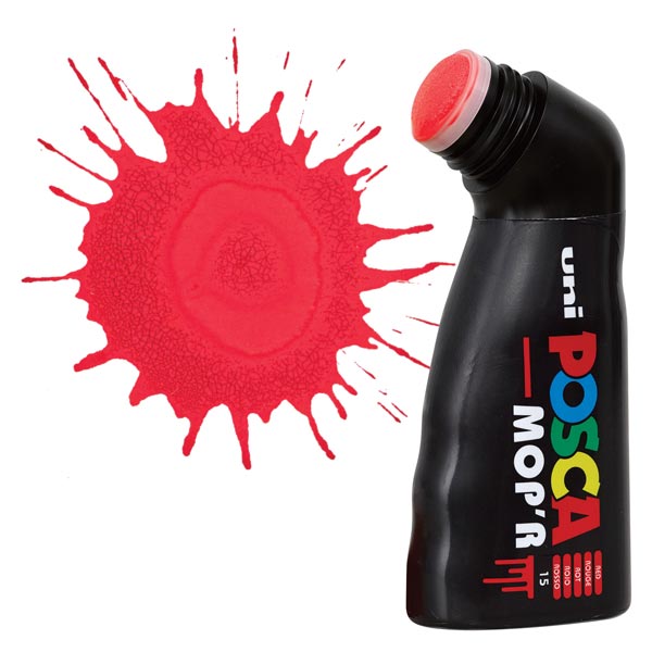 Uniball - Μαρκαδόρος Posca Mop'r PCM-22, 3-19mm Red 15 28423