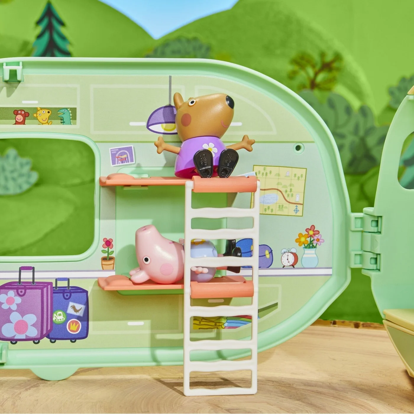 Hasbro - Peppa Pig, Caravan F8863