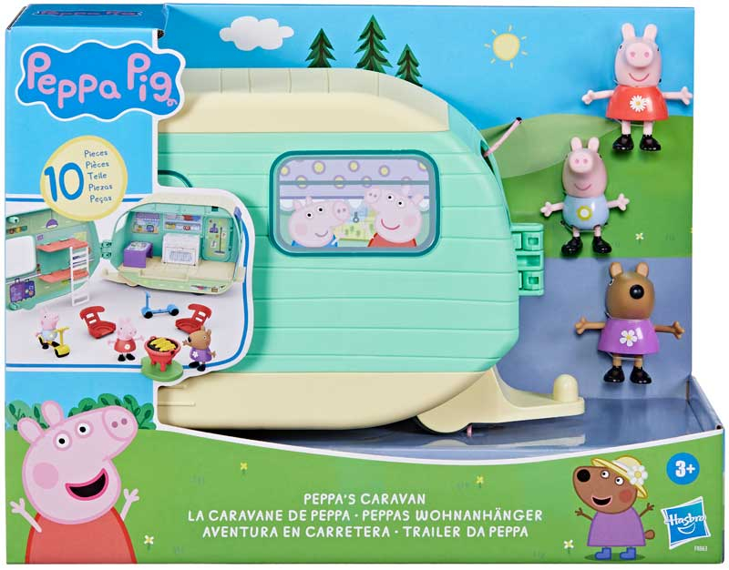 Hasbro - Peppa Pig, Caravan F8863