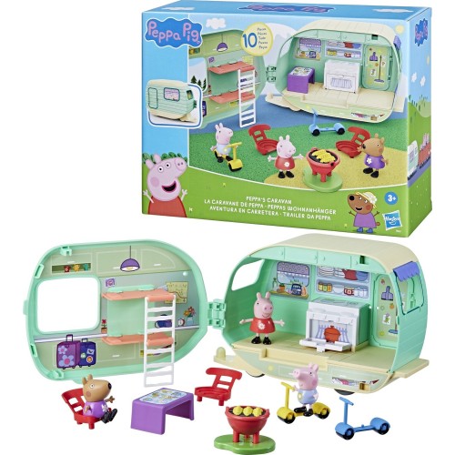 Hasbro - Peppa Pig, Caravan F8863