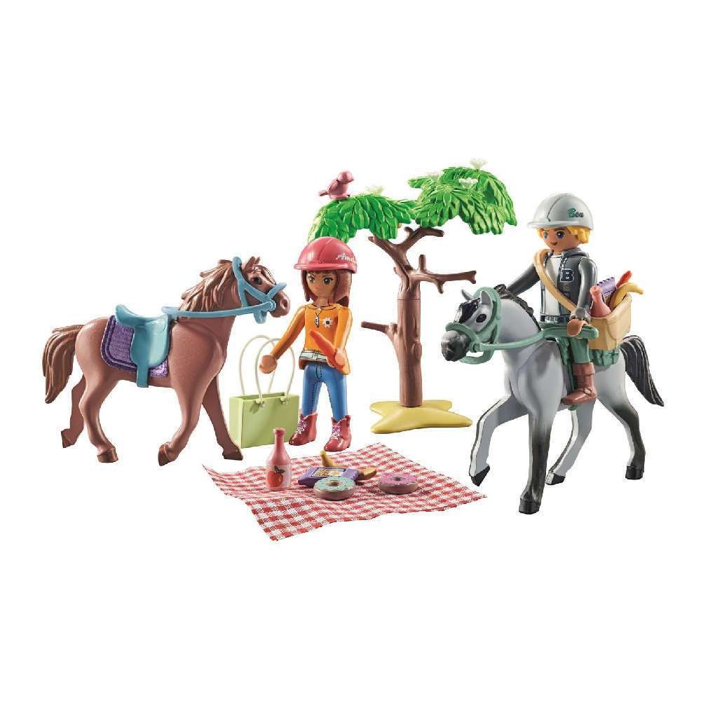 Playmobil Horses Of Waterfall - Starter Pack Βόλτα στην Παραλία με την Amelia και τον Ben 71470