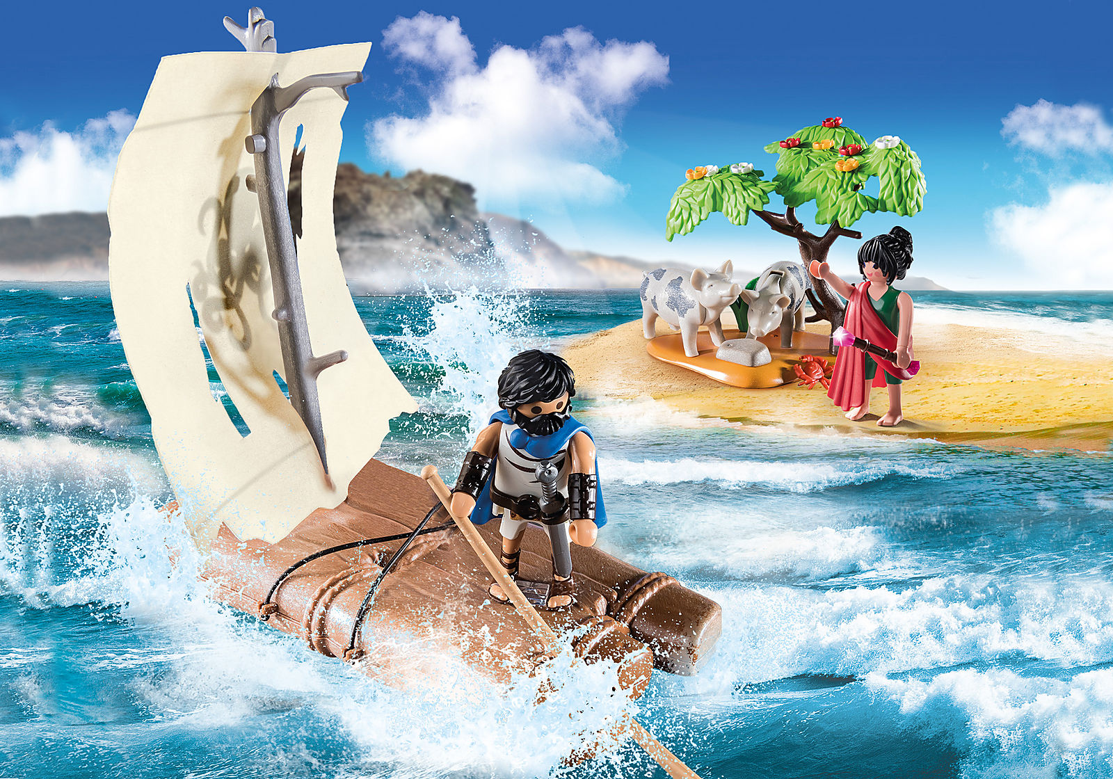 Playmobil History - Ο Οδυσσέας Και Η Κίρκη 70468