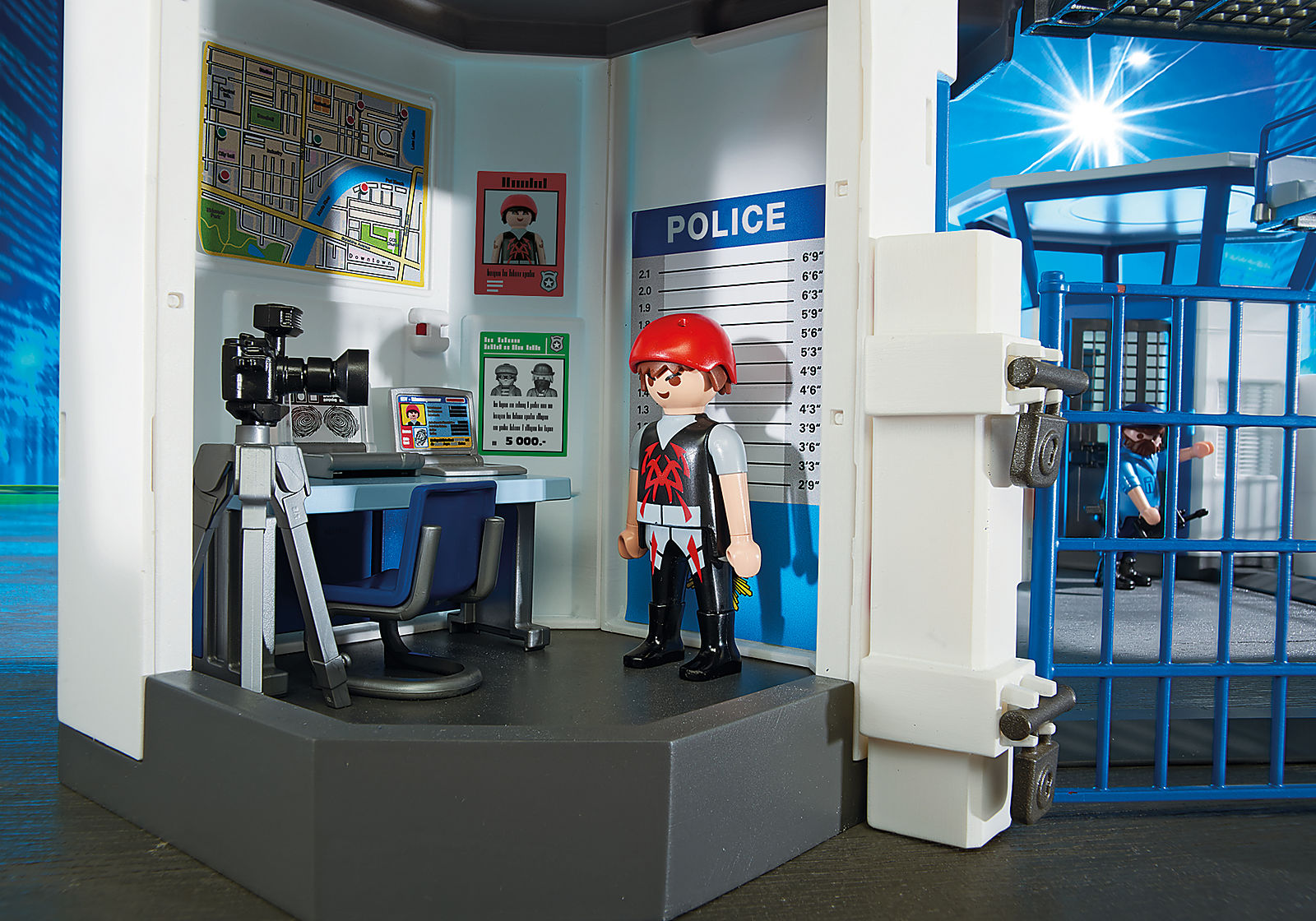 Playmobil City Action - Αρχηγείο Αστυνομίας & Φυλακή Ασφαλείας 6919