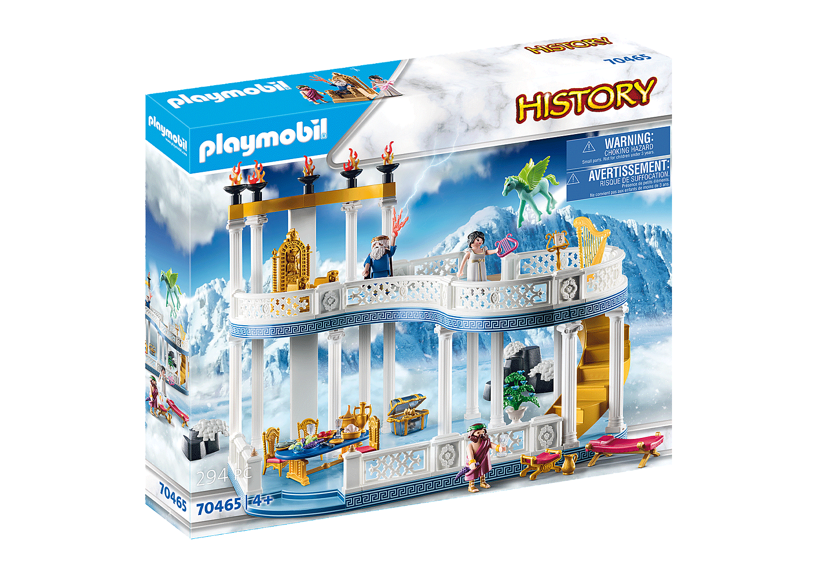 Playmobil History - Το Παλάτι Των Θεών Στον Όλυμπο 70465