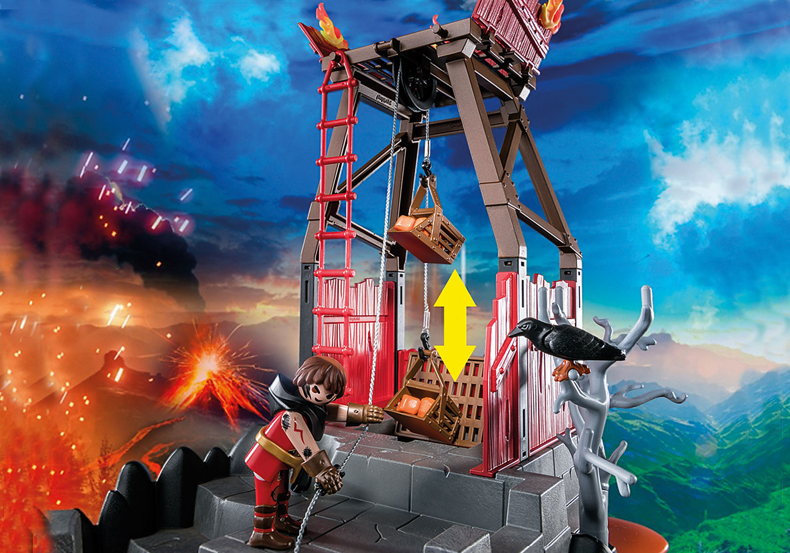 Playmobil Novelmore - Ορυχείο Λάβας Του Μπέρναμ 70390