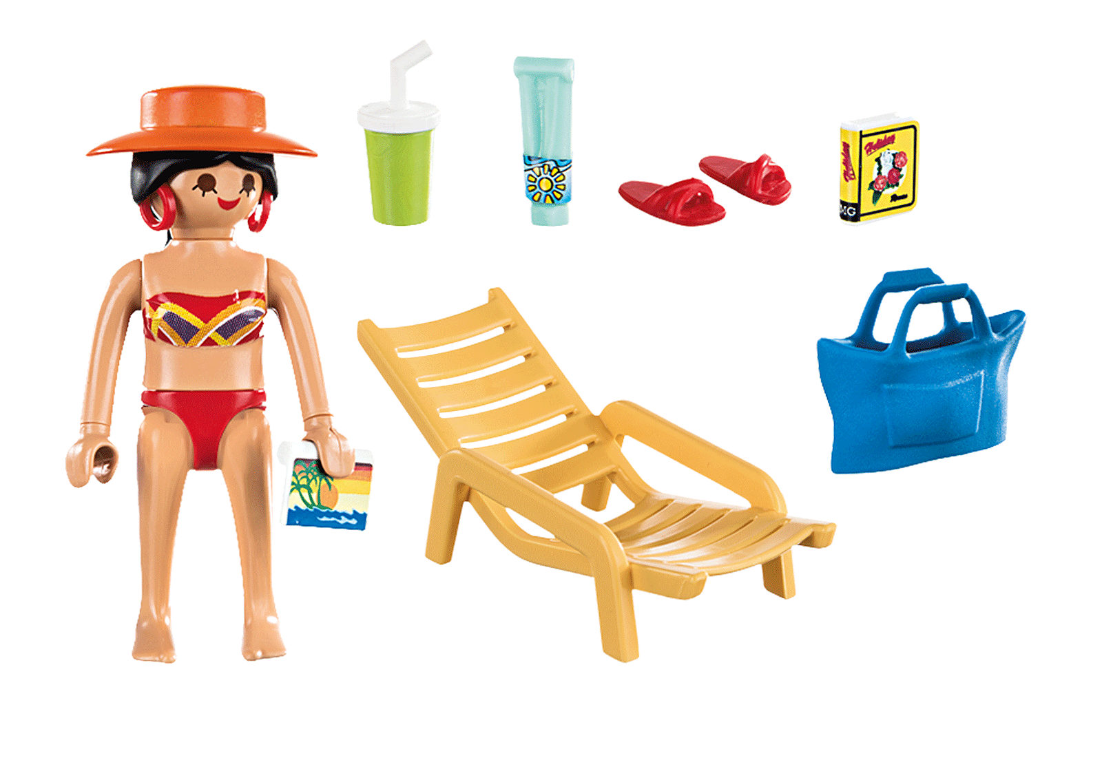 Playmobil Special Plus - Παραθερίστρια Με Ξαπλώστρα 70300
