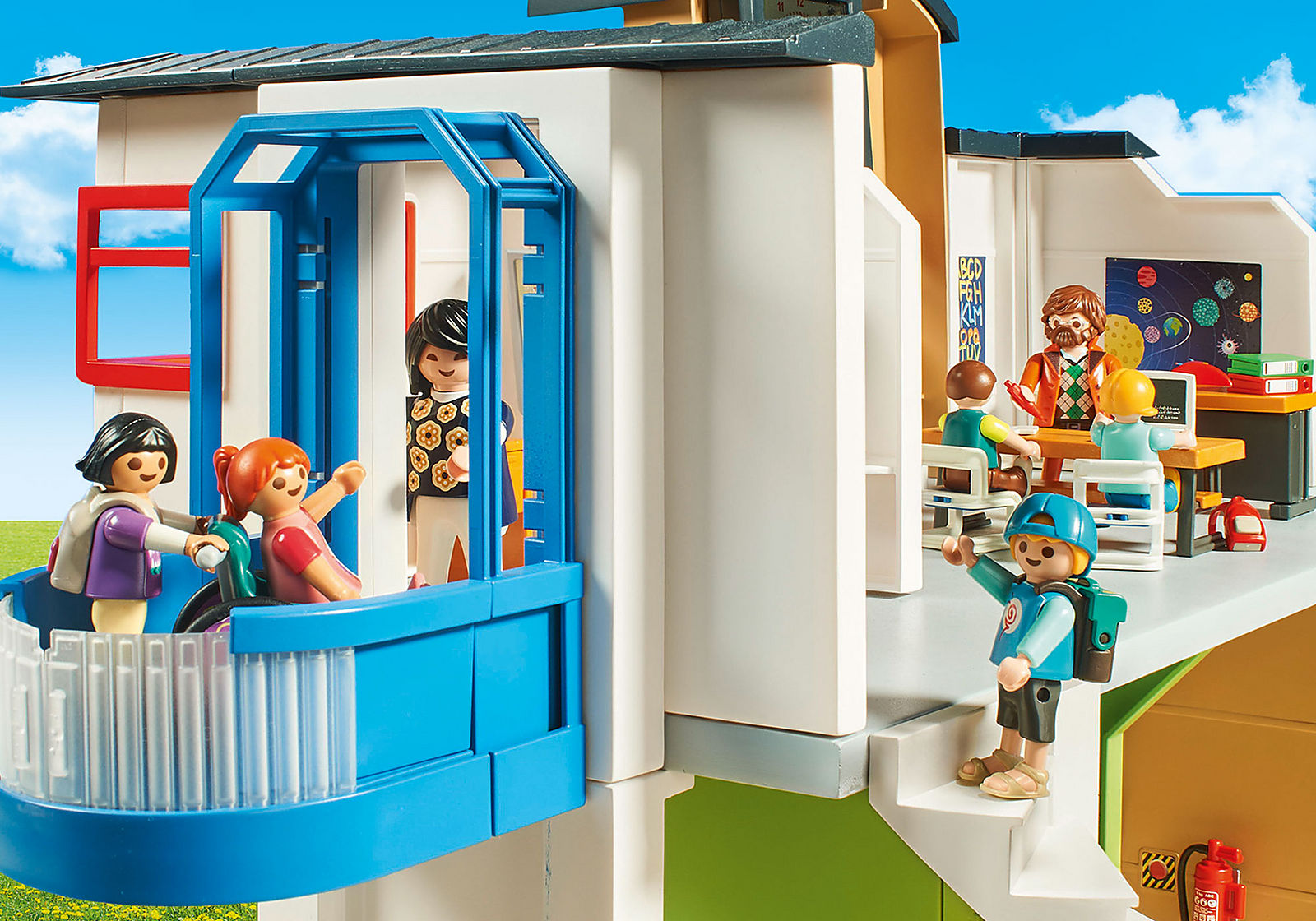 Playmobil City Life - Επιπλωμένο Σχολικό Κτίριο 9453