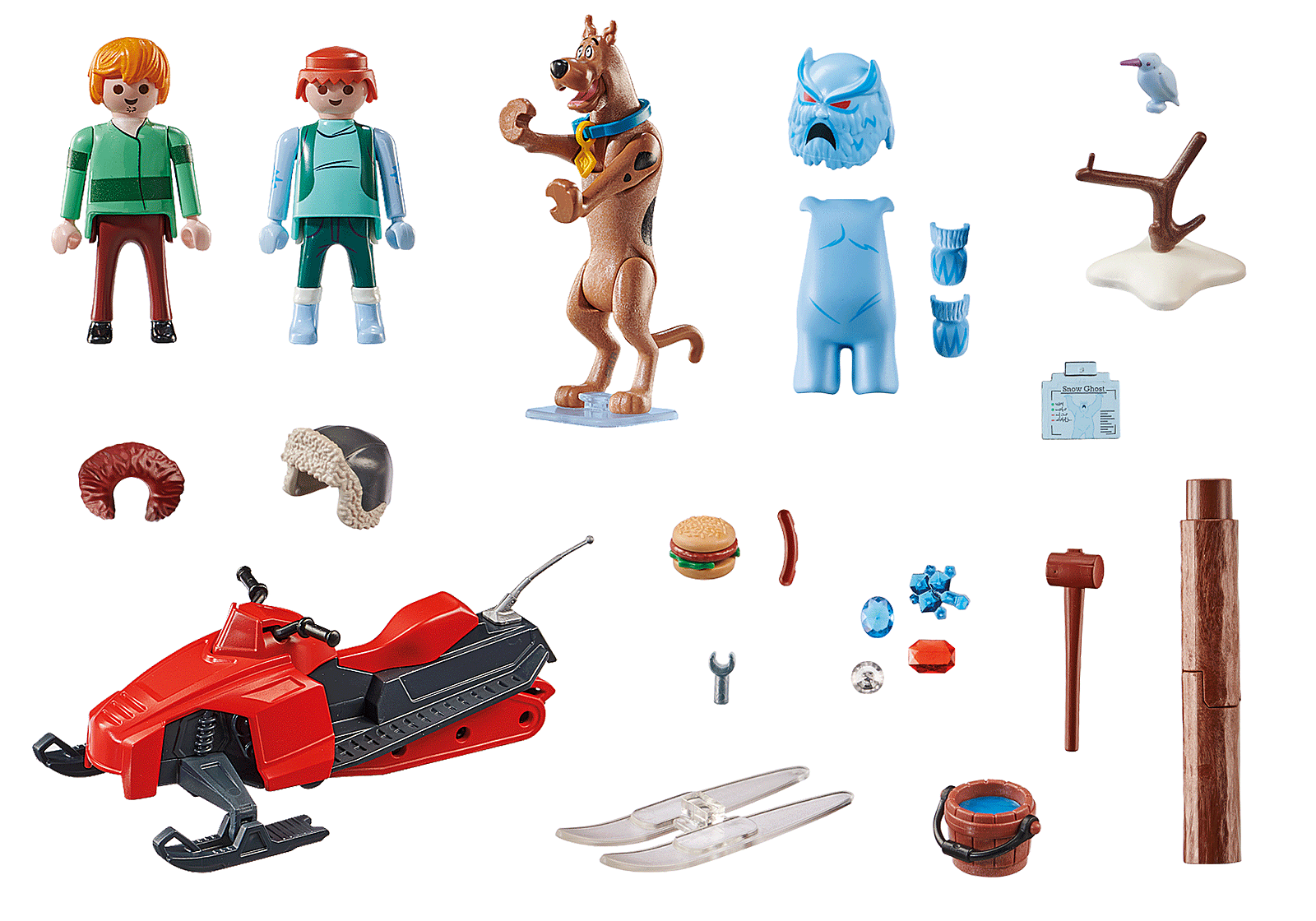 Playmobil Scooby Doo - Περιπέτεια Με Τον Snow Ghost 70706