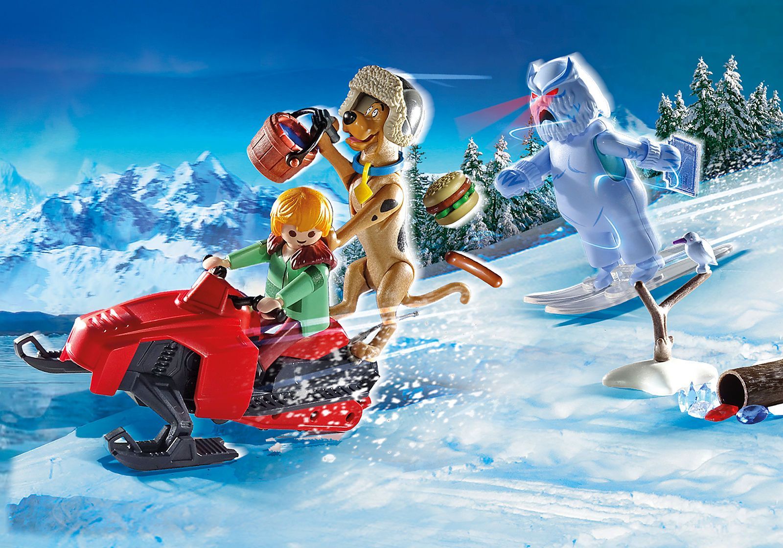 Playmobil Scooby Doo - Περιπέτεια Με Τον Snow Ghost 70706