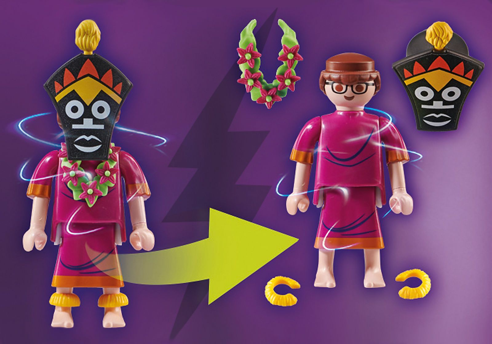 Playmobil Scooby Doo - Περιπέτεια Με Τον Witch Doctor 70707