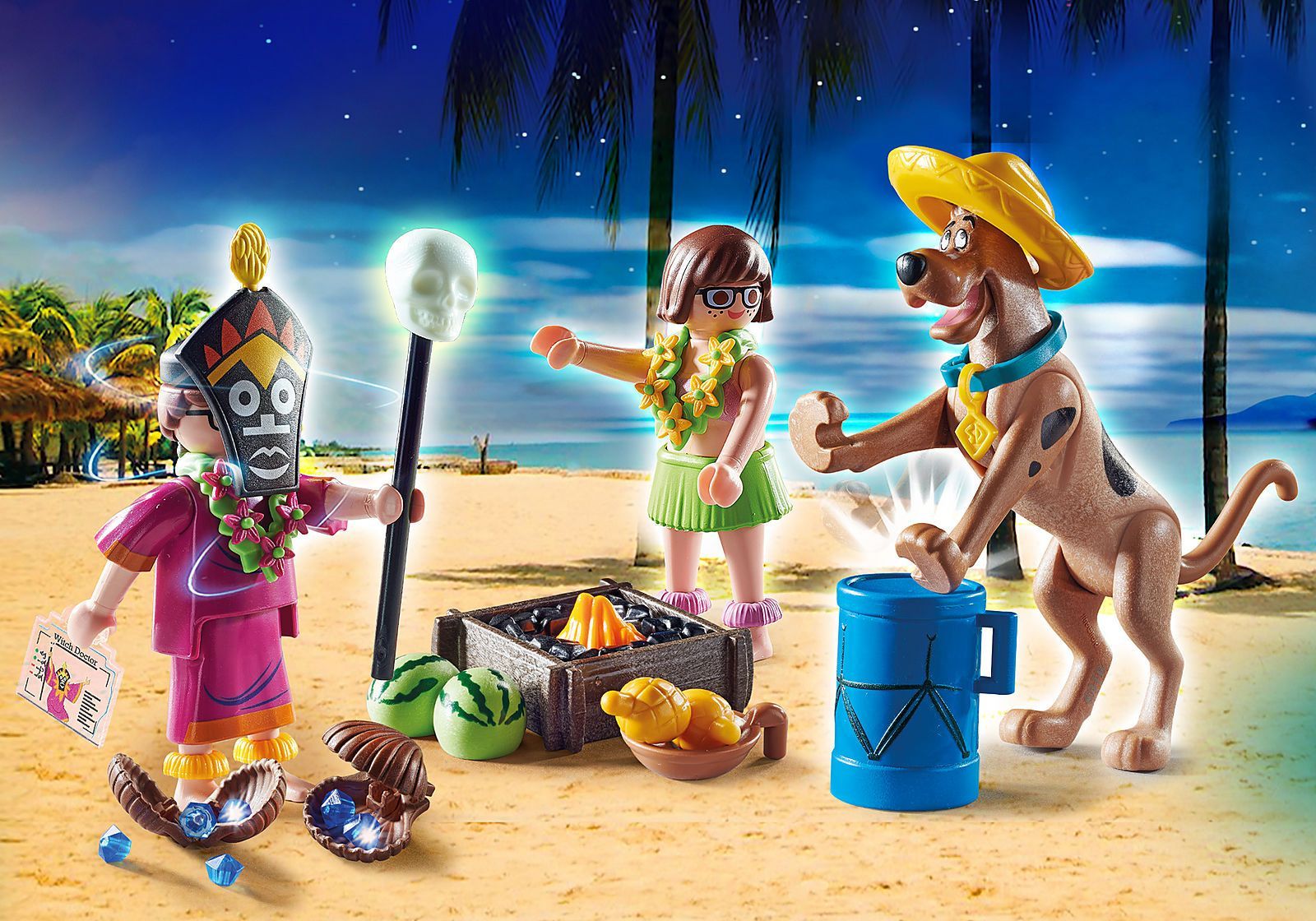 Playmobil Scooby Doo - Περιπέτεια Με Τον Witch Doctor 70707