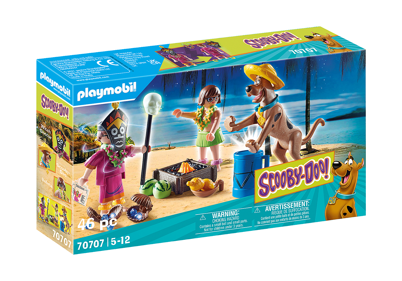 Playmobil Scooby Doo - Περιπέτεια Με Τον Witch Doctor 70707