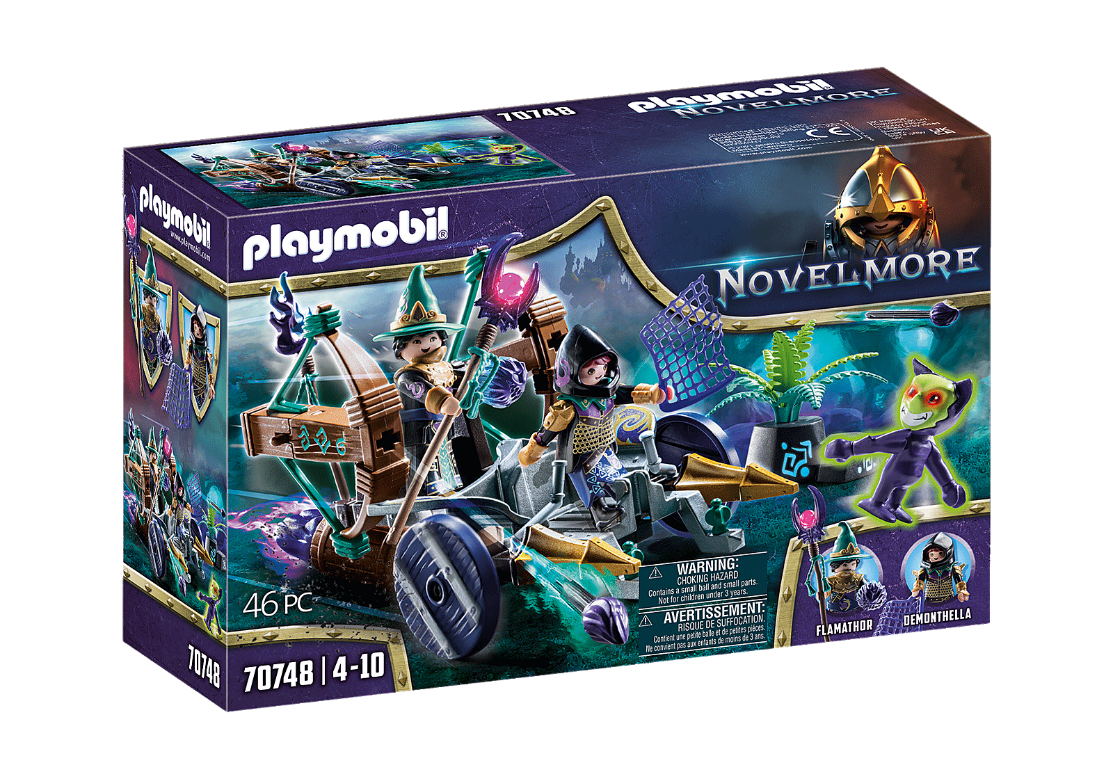 Playmobil Novelmore - Άμαξα Με Κυνηγό Τεράτων 70748