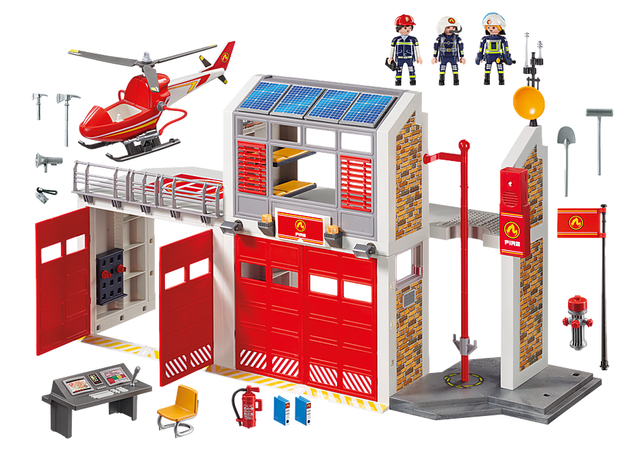 Playmobil City Action - Μεγάλος Πυροσβεστικός Σταθμός 9462