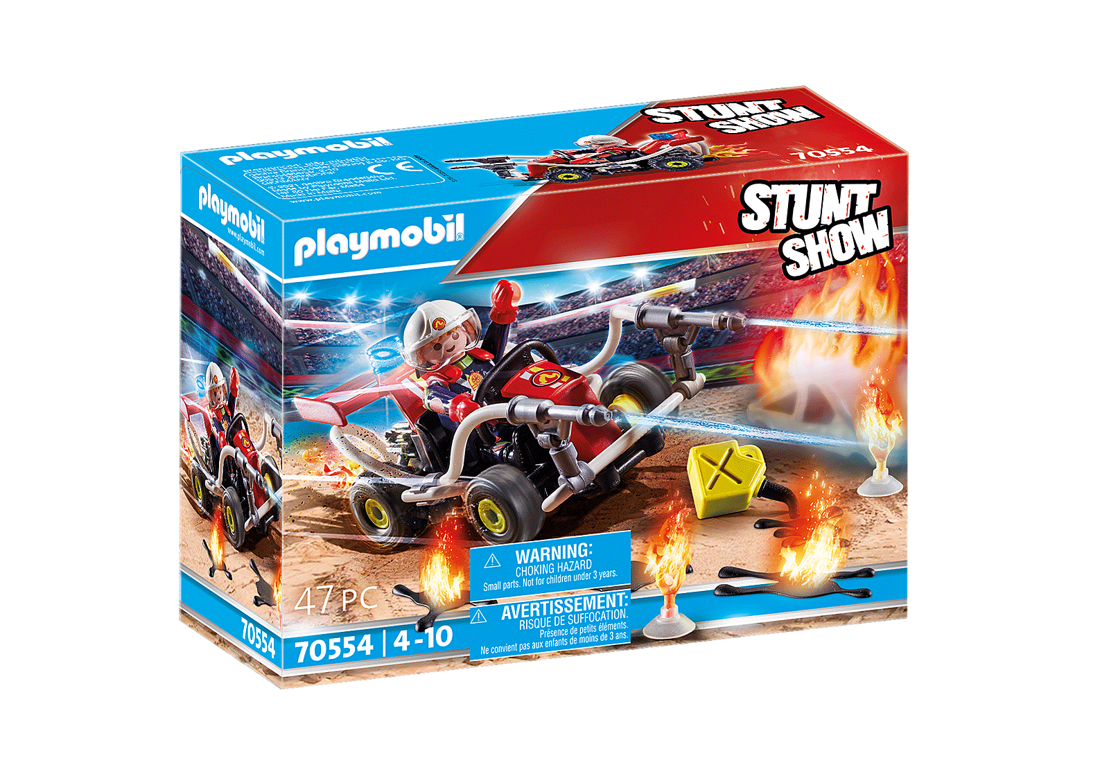 Playmobil Stunt Show - Γουρούνα Πυροσβεστικής 70554