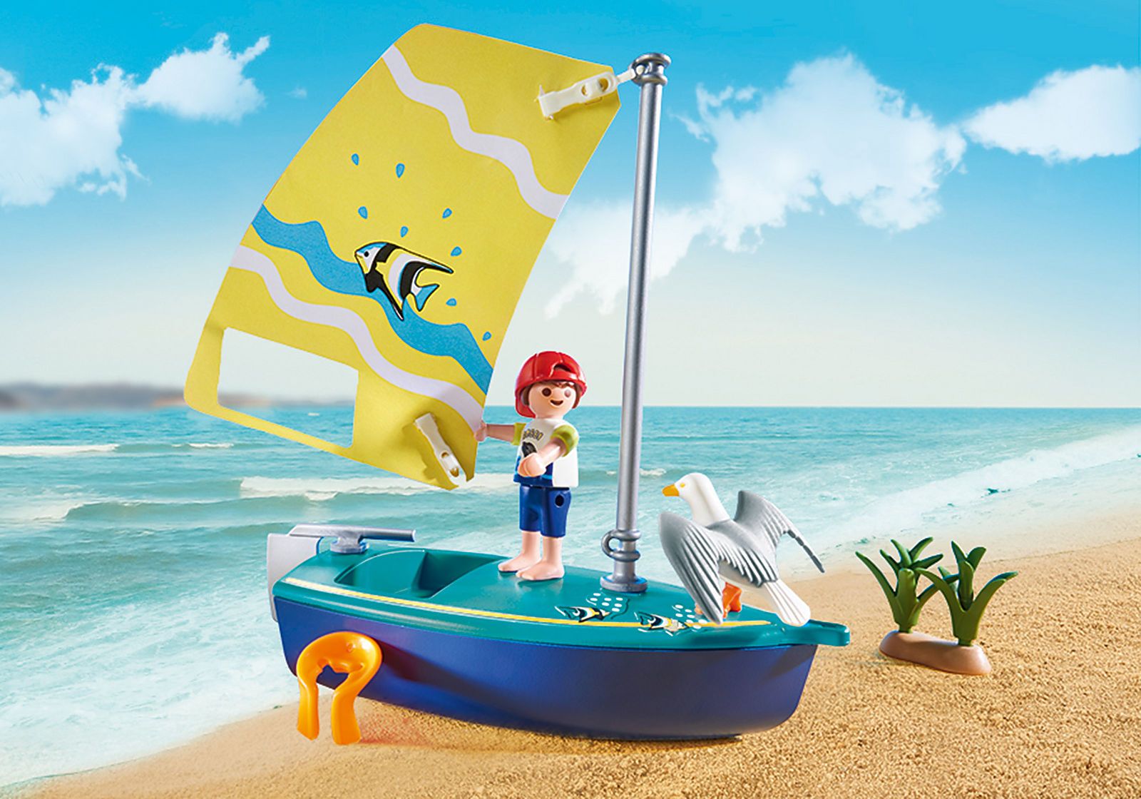 Playmobil Family Fun - Βαρκάκι Ιστιοπλοΐας 70438