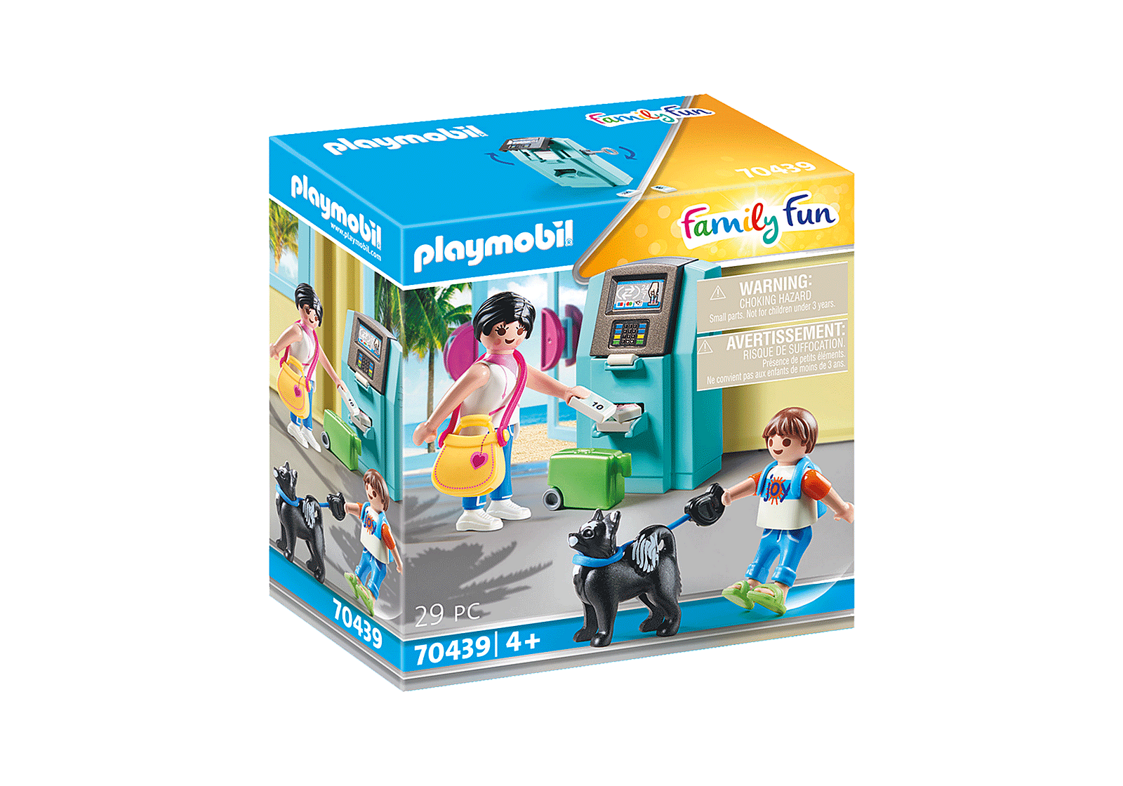 Playmobil Family Fun - Τουρίστες Στο ATM 70439