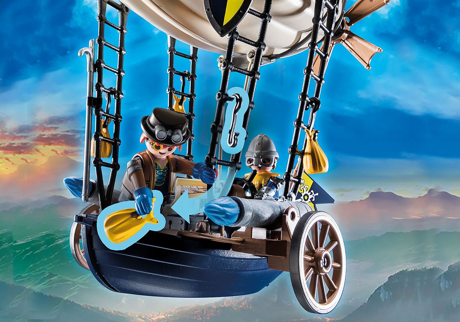 Playmobil Novelmore - Ζέπελιν Του Novelmore 70642