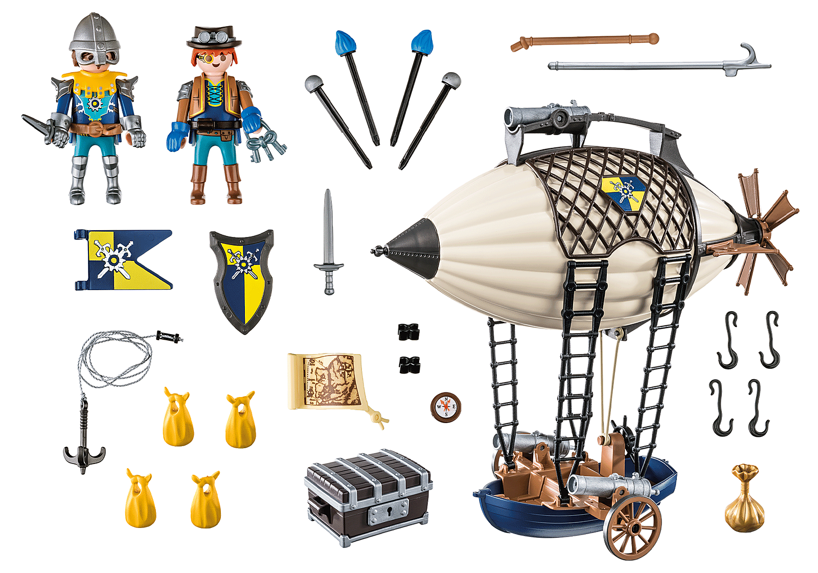 Playmobil Novelmore - Ζέπελιν Του Novelmore 70642