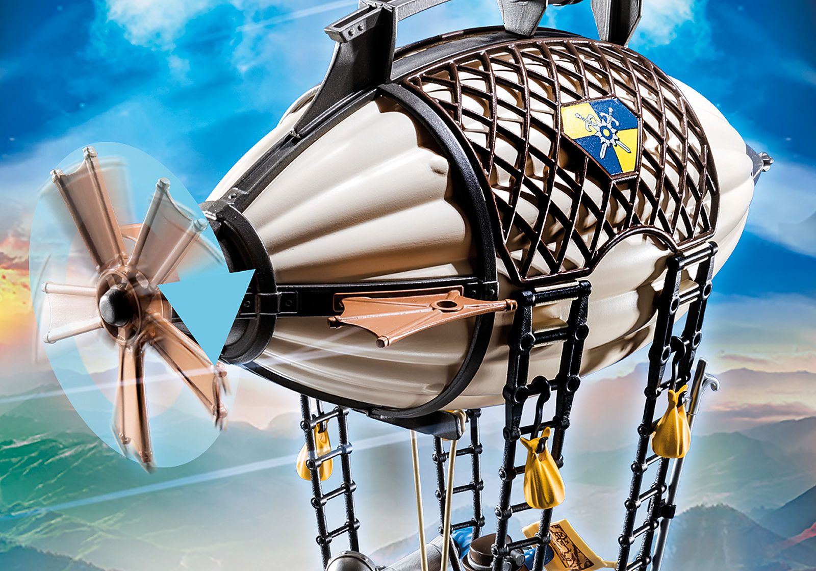 Playmobil Novelmore - Ζέπελιν Του Novelmore 70642