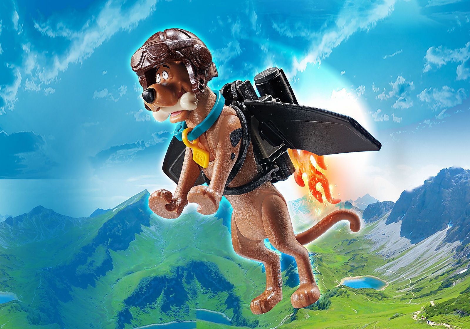 Playmobil Scooby Doo - Συλλεκτική Φιγούρα Scooby "Πιλότος" 70711