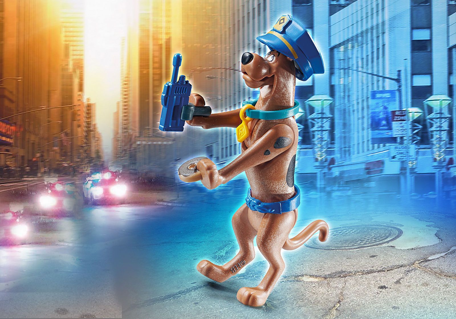 Playmobil Scooby Doo - Συλλεκτική Φιγούρα Scooby "Αστυνομικός" 70714