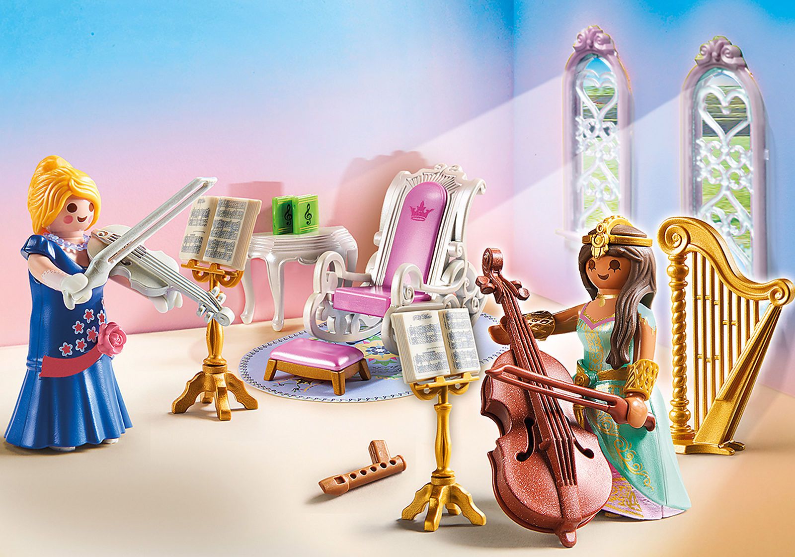 Playmobil Princess - Αίθουσα Μουσικής 70452