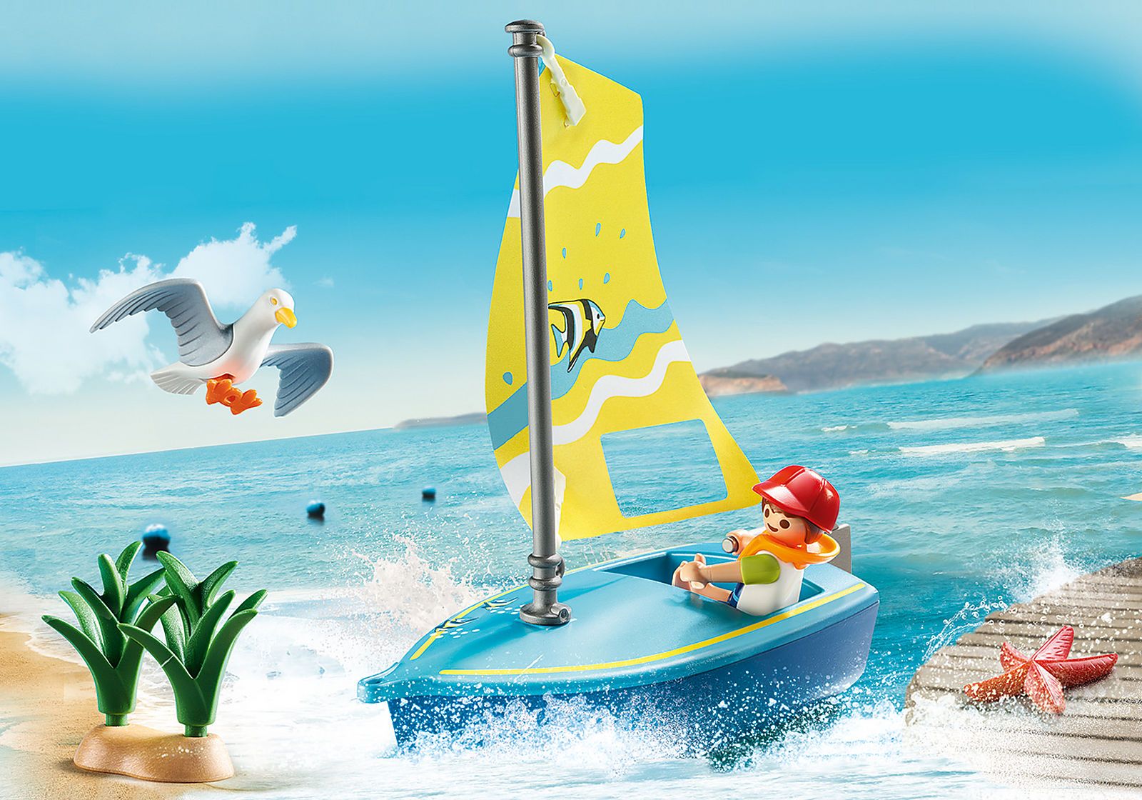 Playmobil Family Fun - Βαρκάκι Ιστιοπλοΐας 70438