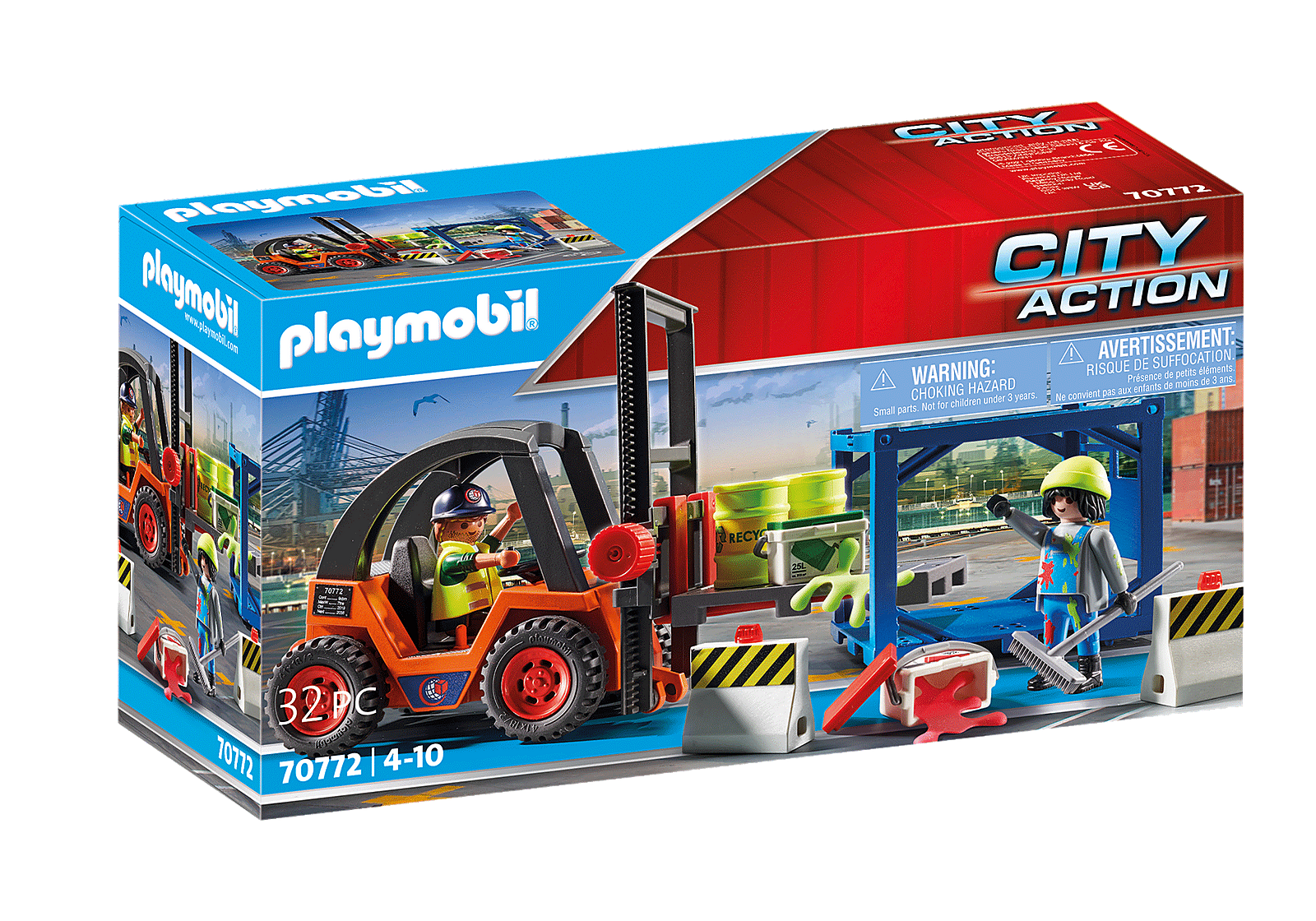 Playmobil City Action - Κλαρκ Εμπορευμάτων 70772