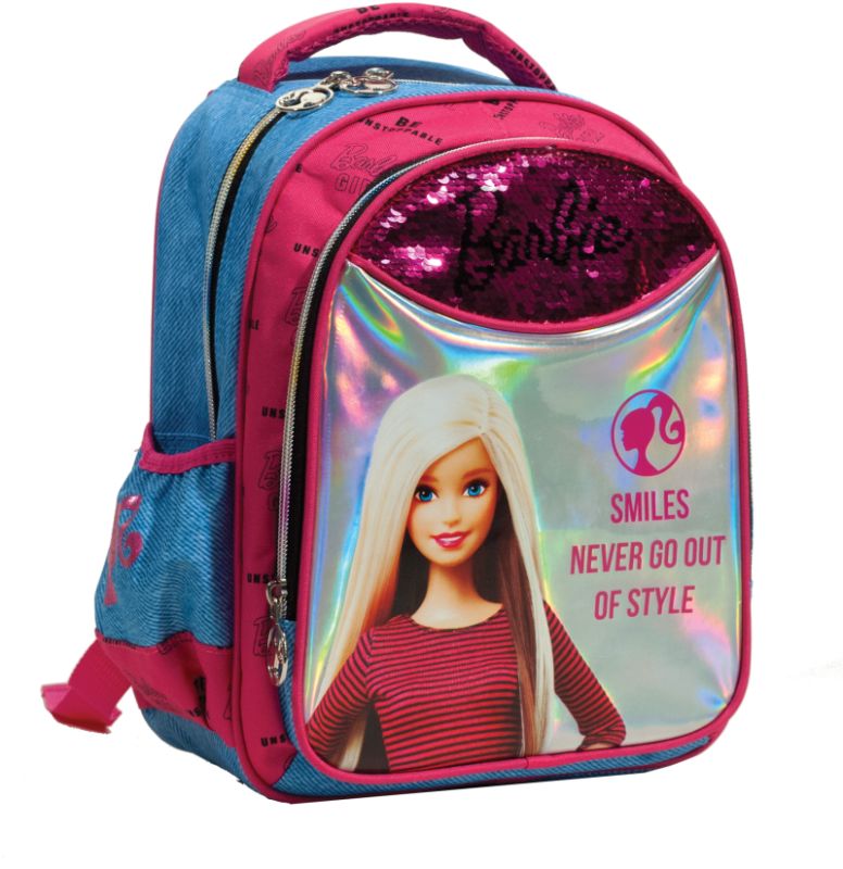Gim Τσάντα Πλάτης Νηπιαγωγείου Barbie Denim Fashion 349-66054