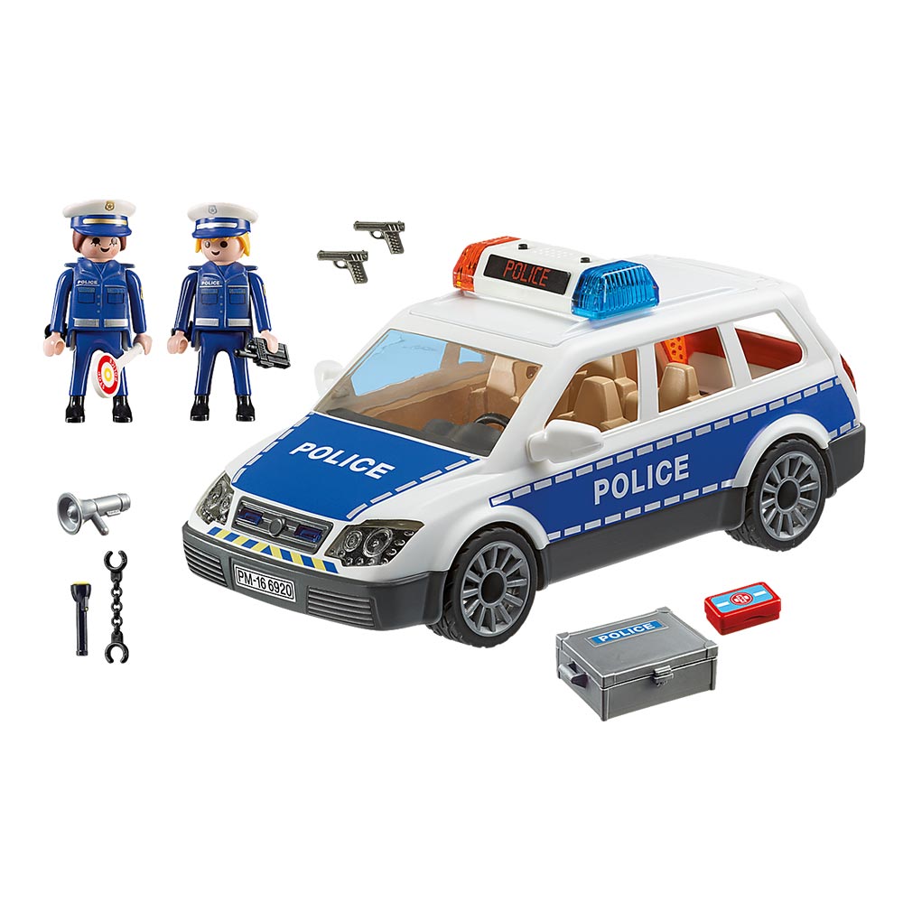 Playmobil City Action - Περιπολικό Όχημα Με Φάρο Και Σειρήνα 6920