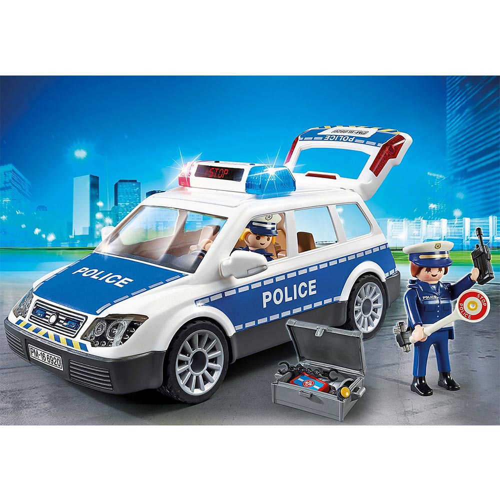 Playmobil City Action - Περιπολικό Όχημα Με Φάρο Και Σειρήνα 6920