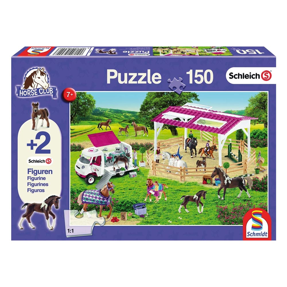 Schmidt Spiele - Puzzle Άλογα Με 2 Φιγούρες 150 Pcs 56240