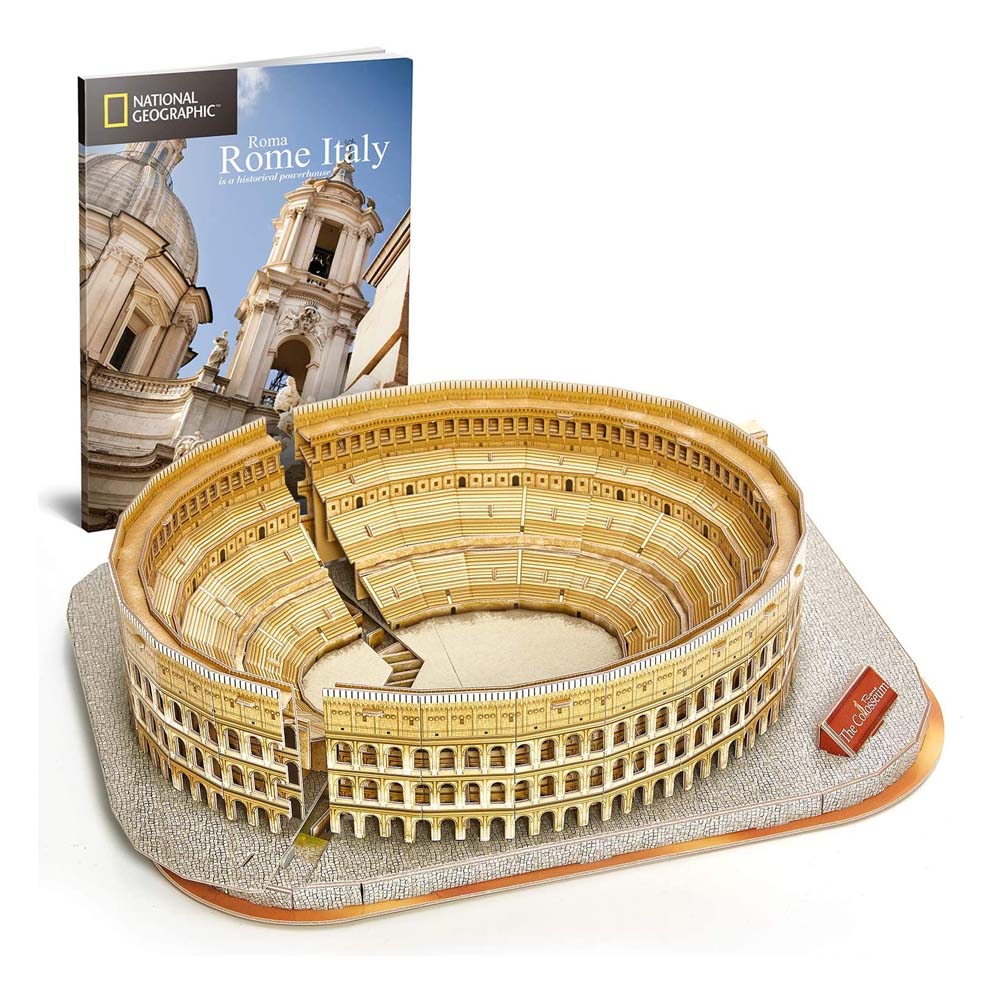 Cubic Fun - 3D Puzzle National Geographic, The Colosseum 131 Pcs DS0976h