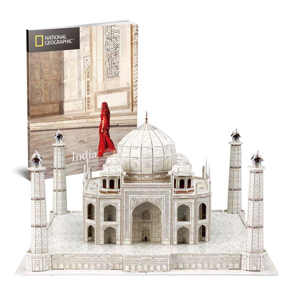 Cubic Fun - 3D Puzzle National Geographic, Taj Mahal 87 Pcs DS0981h