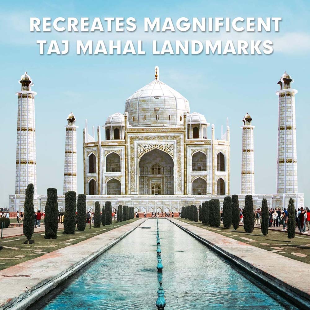 Cubic Fun - 3D Puzzle National Geographic, Taj Mahal 87 Pcs DS0981h