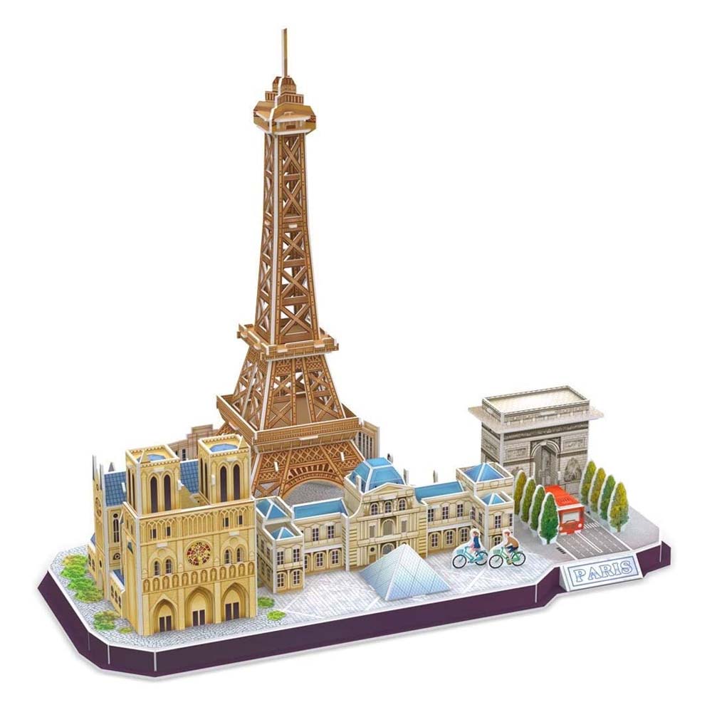 Cubic Fun - 3D Puzzle City Line, Paris 114 Pcs MC254h