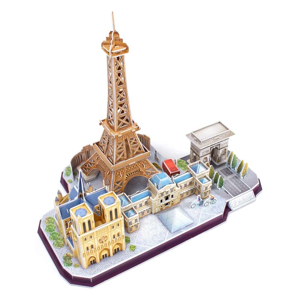 Cubic Fun - 3D Puzzle City Line, Paris 114 Pcs MC254h