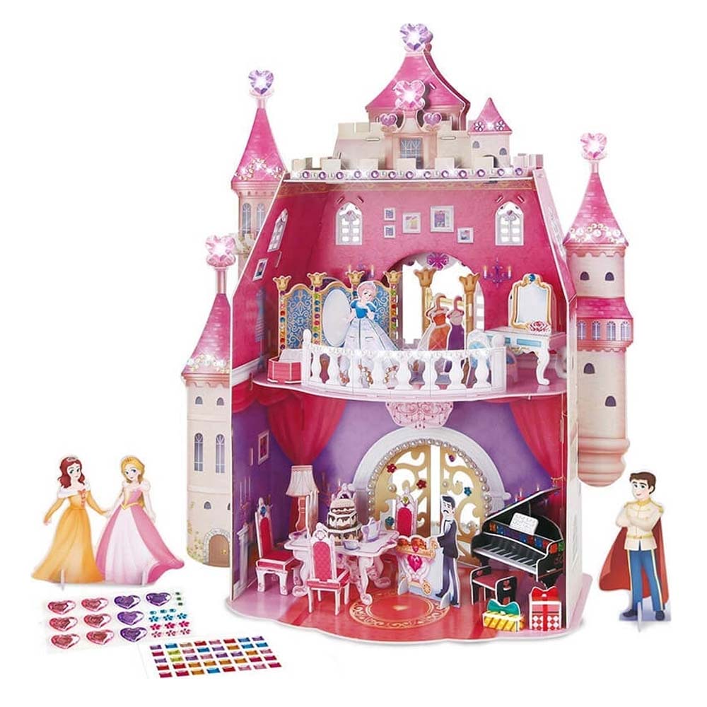 Cubic Fun – 3D Puzzle Princess Birthday Party 95 Pcs E1622h