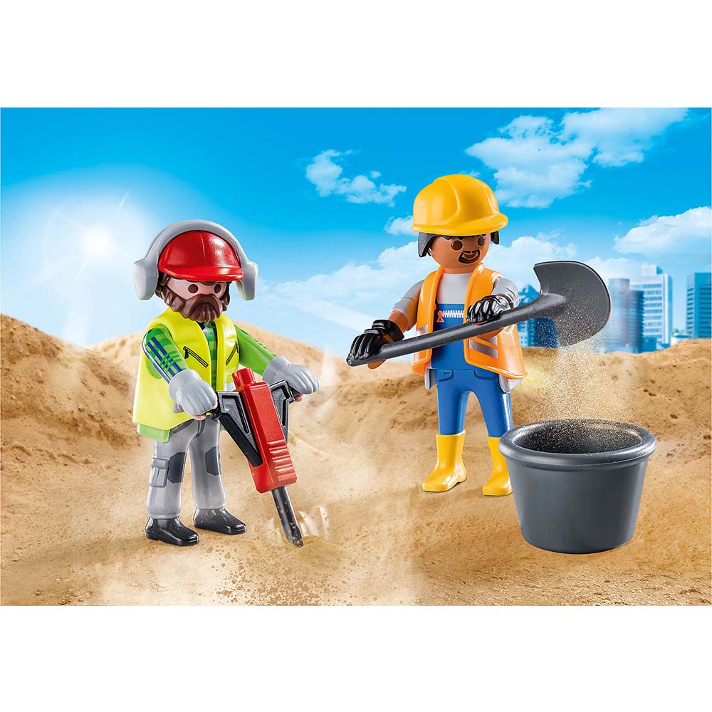 Playmobil Duo Pack - Εργάτες Οικοδομών 70272