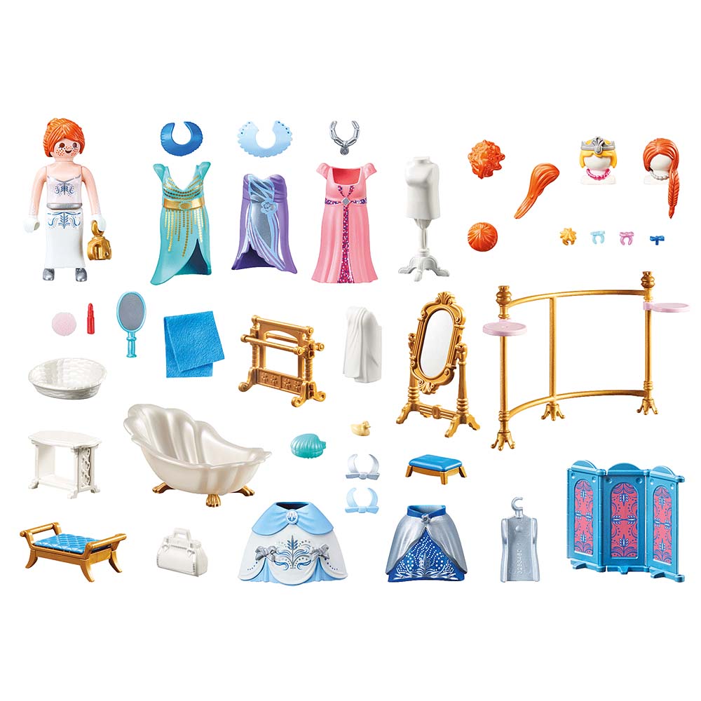 Playmobil Princess - Πριγκιπικό Λουτρό Με Βεστιάριο 70454