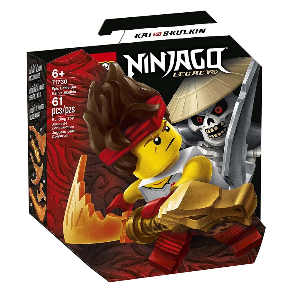 Lego Ninjago - Legacy Epic Battle Set Kai Vs Skulkin 71730