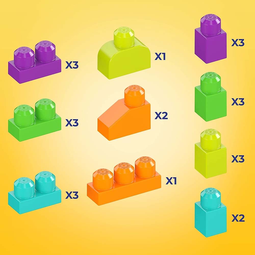 Fisher Price - Mega Blocks, Τουβλάκια Ιπποπόταμος GRV21 (GCT46)