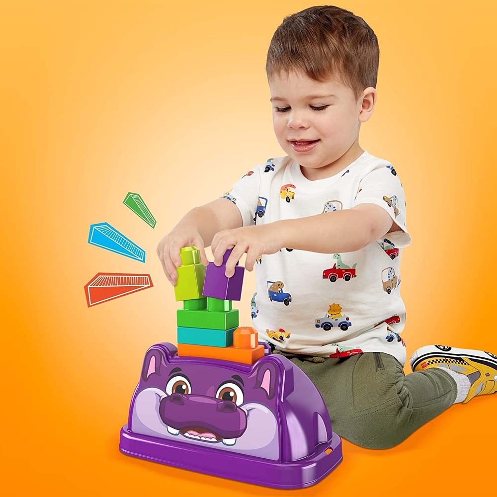 Fisher Price - Mega Blocks, Τουβλάκια Ιπποπόταμος GRV21 (GCT46)
