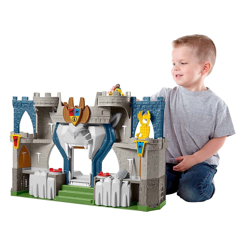 Fisher Price - Imaginext, Ιπποτικό Κάστρο Με Φιγούρες Και Αξεσουάρ HCG45