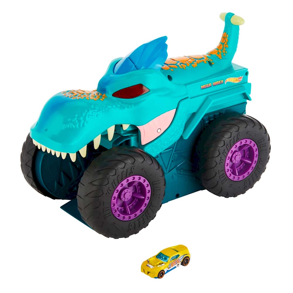 Mattel Hot Wheels - Monster Trucks, Car Chompin' Mega-W Rex GYL13