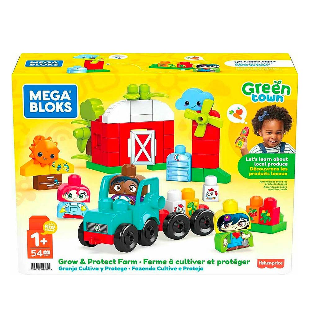 Fisher Price - Mega Bloks, Mega Green Town, Οικολογική Φάρμα HDL07