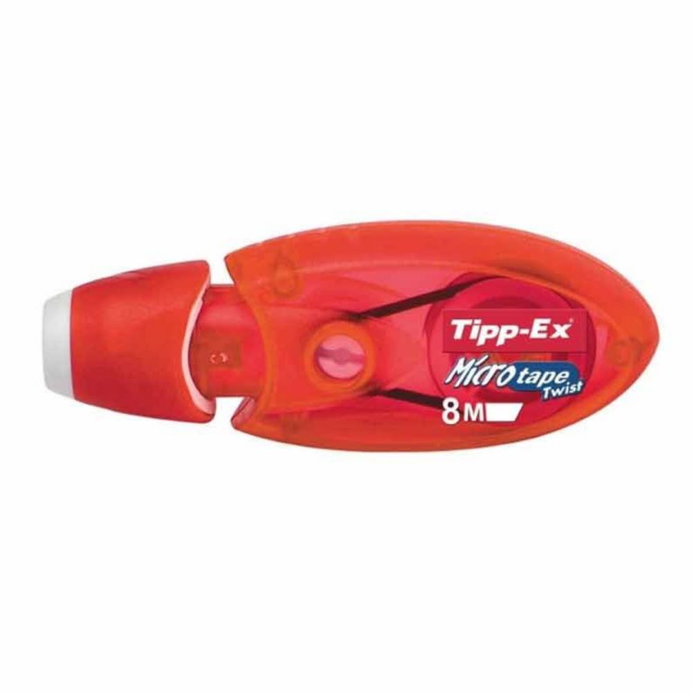 Tipp-Ex - Micro Tape Twist, Διορθωτική Ταινία Κόκκινο 5mm x 8M 513945-TPK