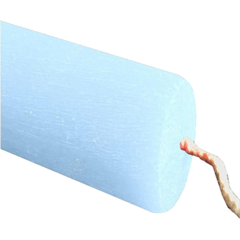 Dekor Candles - Κερί Αρωματικό, Κυλινδρικό Κοντό Ξυστό, Σιέλ 22 εκ 08.7.GST