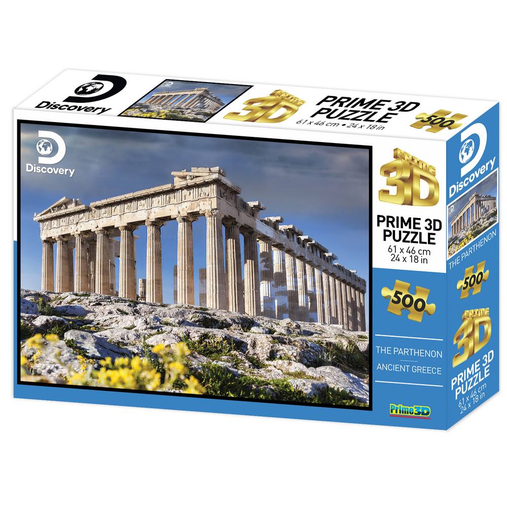 Prime 3D - 3D Puzzle, The Parthenon, Ancient Greece 500 Pcs 10055